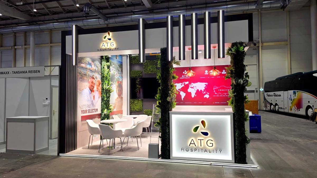 ATG Hospitality Bespoke stand at REISEN & CARAVANING Hamburg; CMT Stuttgart; f.re.e Munich, view 4