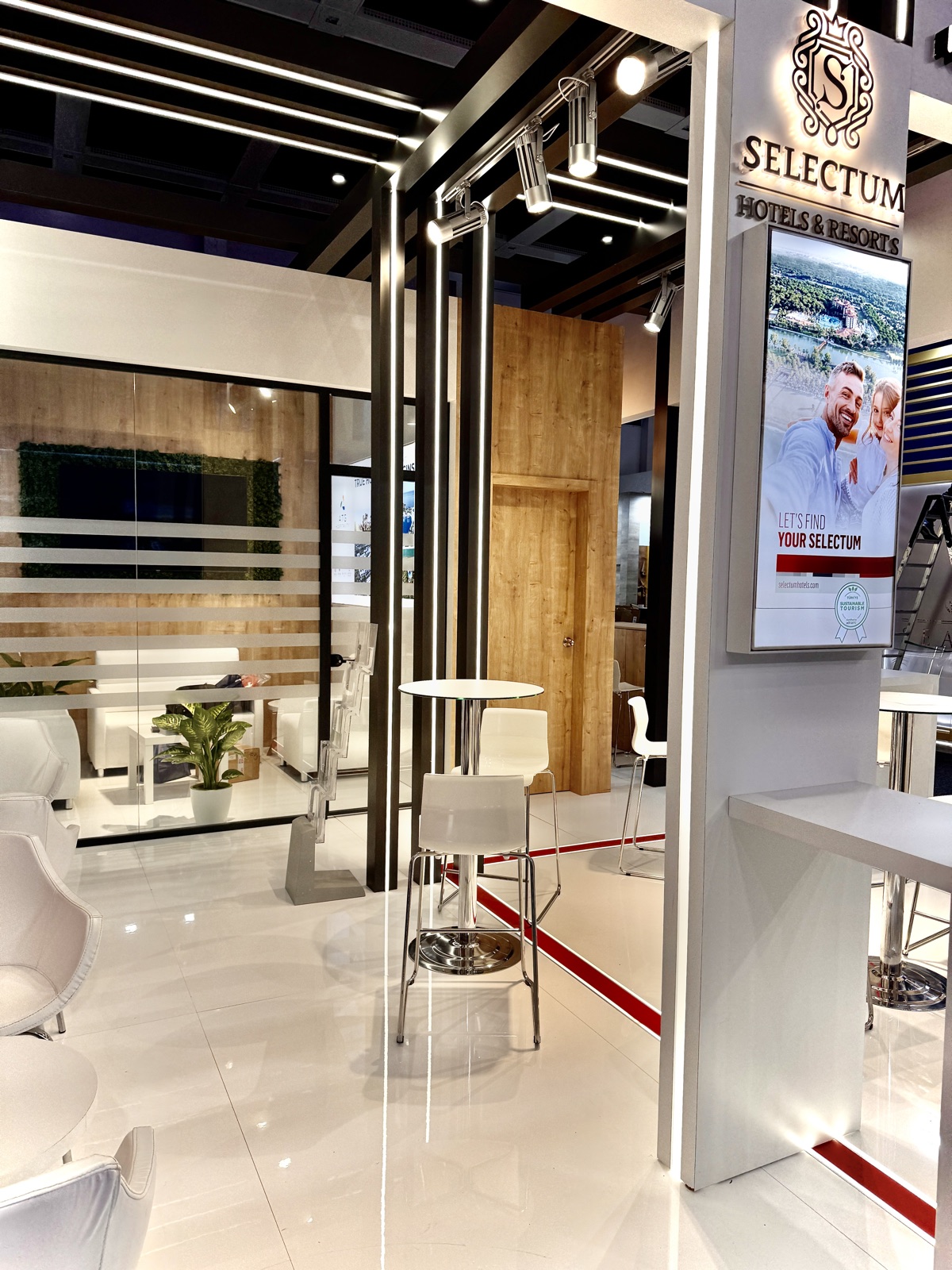 ATG Hospitality Bespoke stand at ITB Berlin, view 6