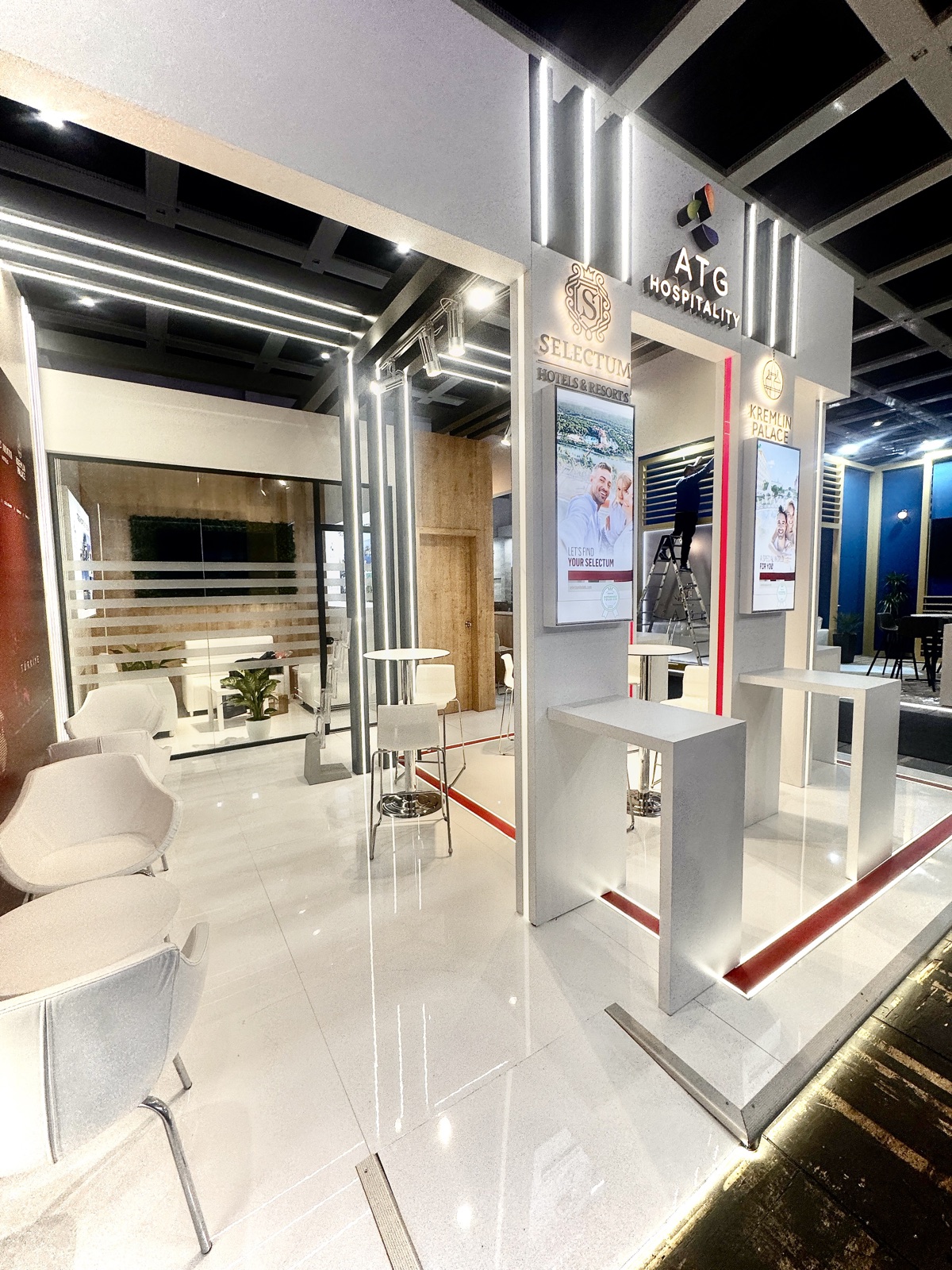 ATG Hospitality Bespoke stand at ITB Berlin, view 8