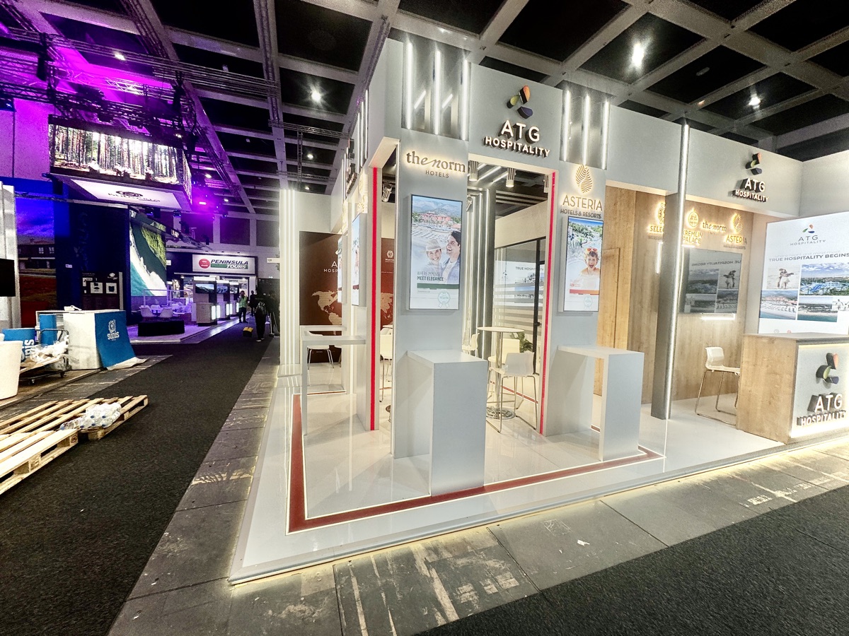 ATG Hospitality Bespoke stand at ITB Berlin, view 10