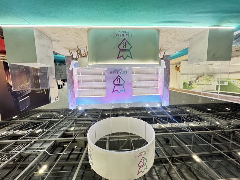 Bujairami Sydney exhibition stand at Tones of Beauty Expo by Dum Event