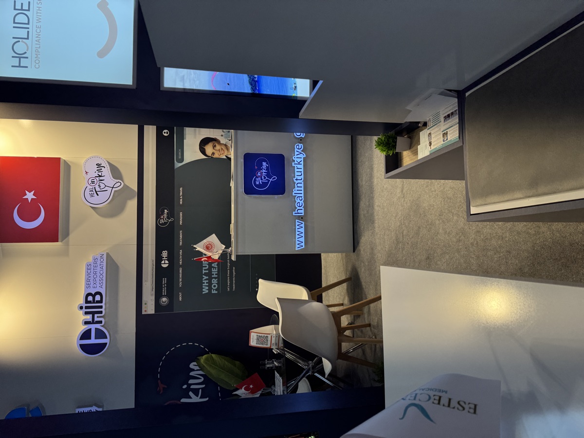 Service Exporters’ Association (HİB) Bespoke stand at WTM London, view 2