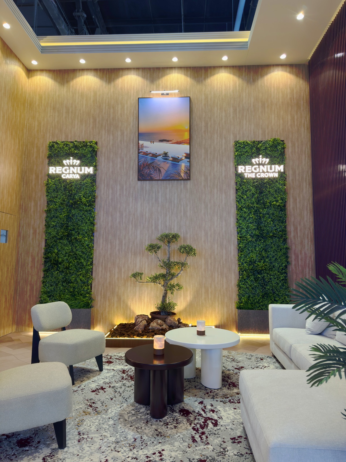 Regnum Hotels Bespoke stand at Arabian Travel Market, view 6