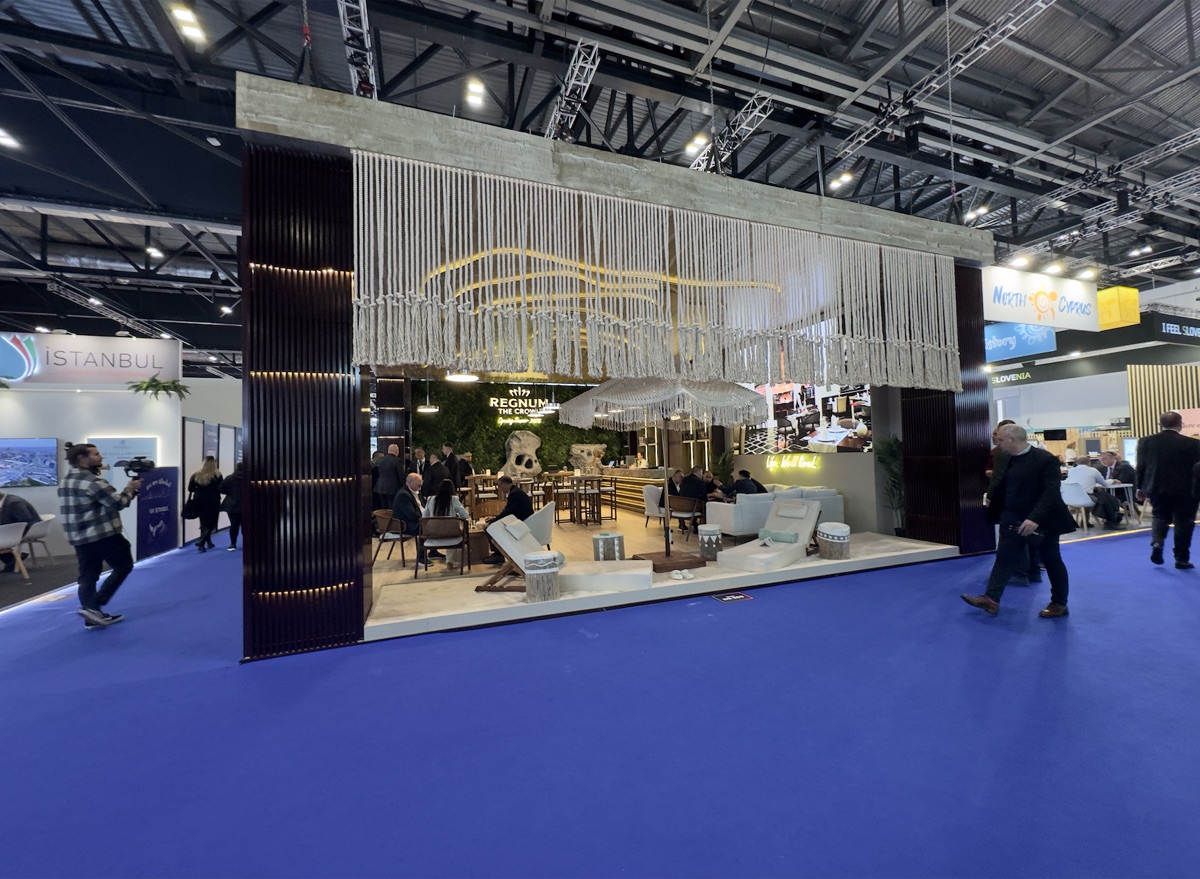 Regnum Hotels Bespoke stand at WTM London, view 2