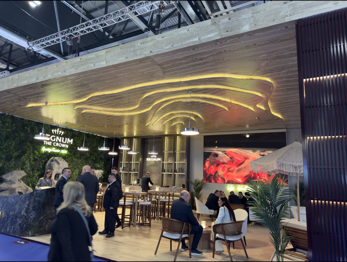 Regnum Hotels Bespoke stand at WTM London, view 6