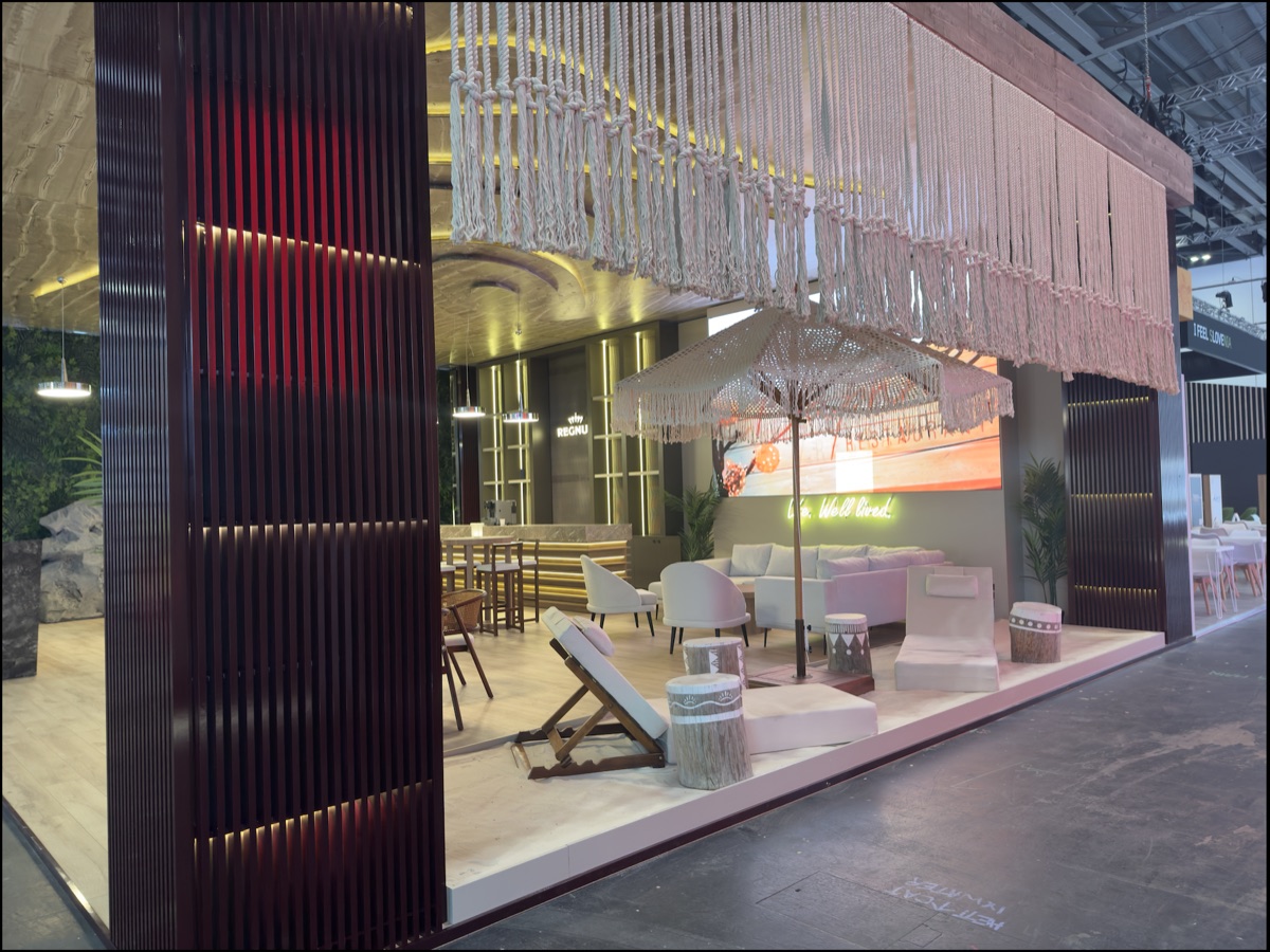 Regnum Hotels Bespoke stand at WTM London, view 10