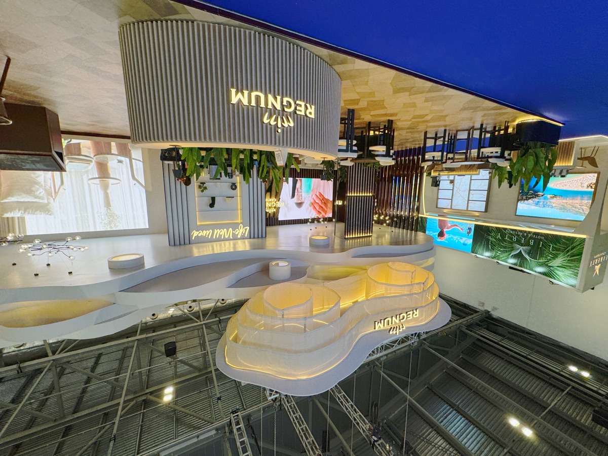 Regnum Hotels Bespoke stand at WTM London, view 4