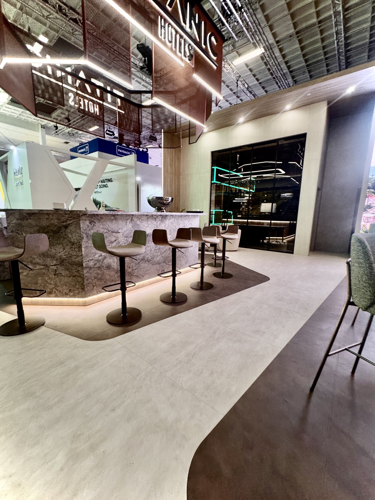 Titanic Hotels Bespoke stand at ITB Berlin, view 10