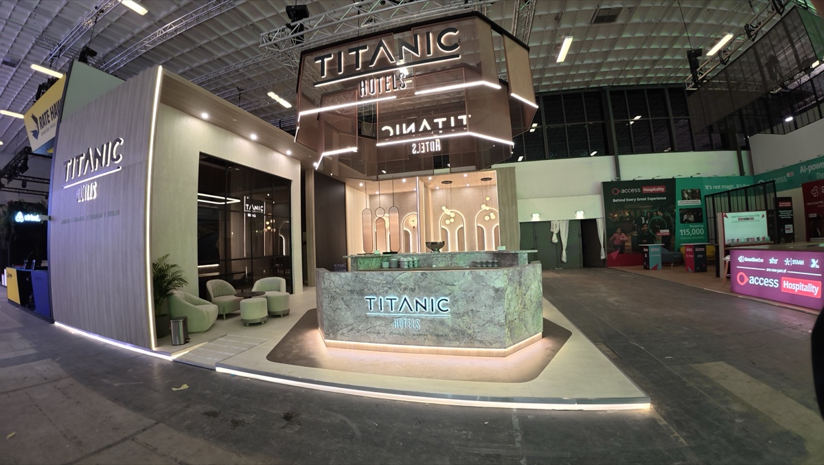 Titanic Hotels Bespoke stand at ITB Berlin, view 14