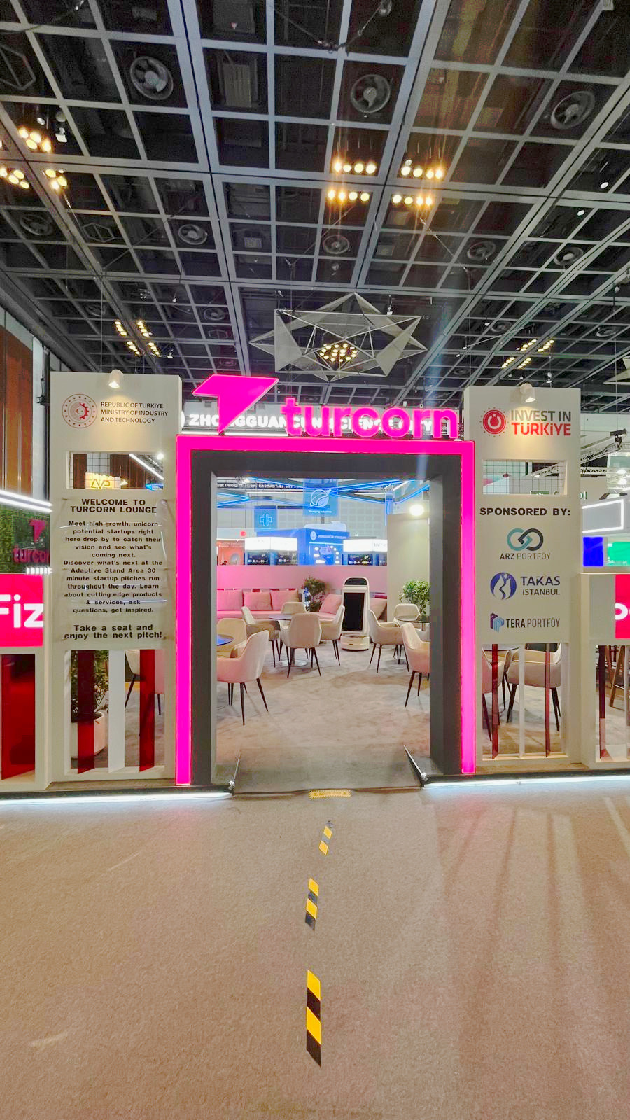 Turcorn 100 Bespoke stand at GITEX Global, view 2