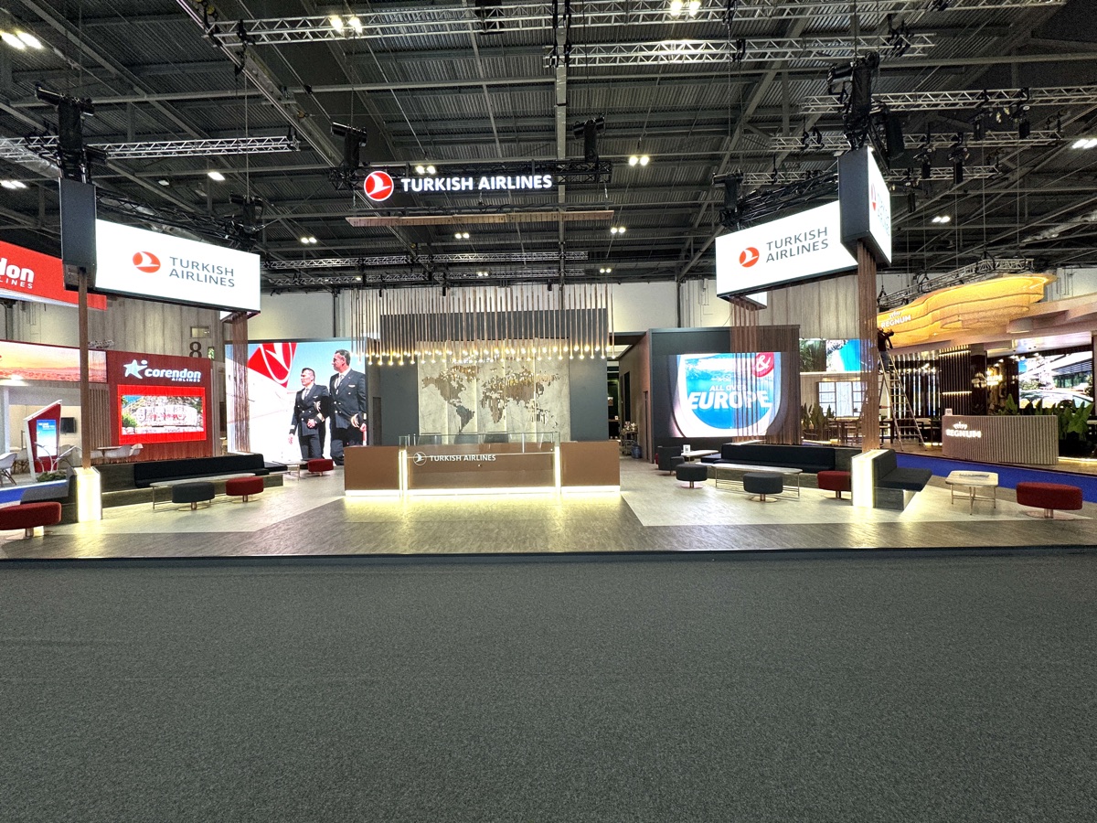 Turkish Airlines stand film, WTM London