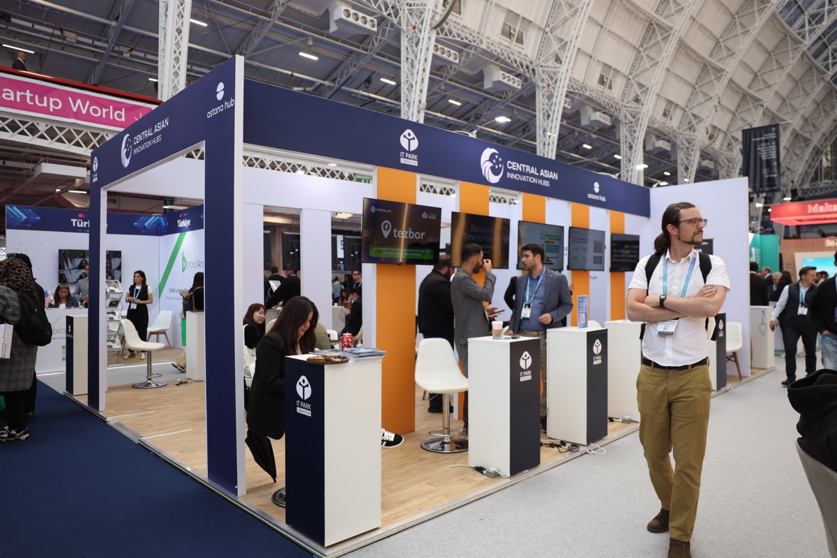 Government of Türkiye DUM FLEX stand at London Tech Week, view 8